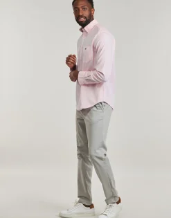 Gant REG CLASSIC POPLIN STRIPE SHIRT-Homme Chemises