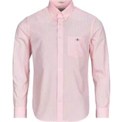 Gant REG CLASSIC POPLIN STRIPE SHIRT-Homme Chemises