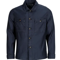 Gant REG COT/LINEN OVERSHIRT-Homme Chemises
