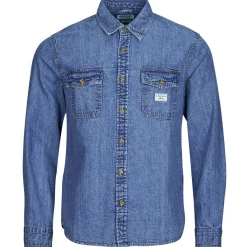 Guess REGULAR LS DENIM SHIRT-Homme Chemises