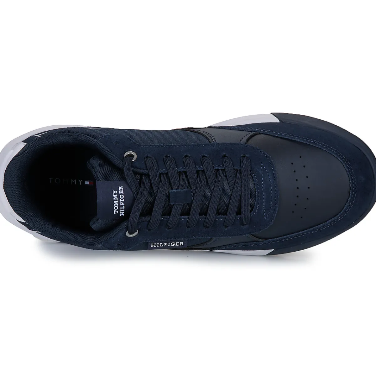 Tommy Hilfiger RETRO RUNNER MIX RWB-Homme Baskets Mode