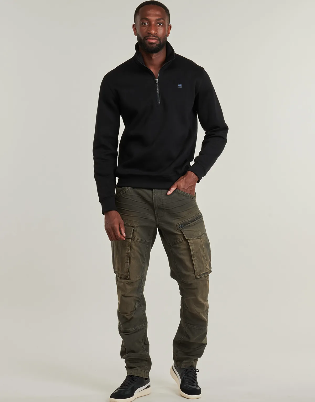 G-Star Raw ROVIC ZIP 3D REGULAR TAPERED-Homme Pantalons