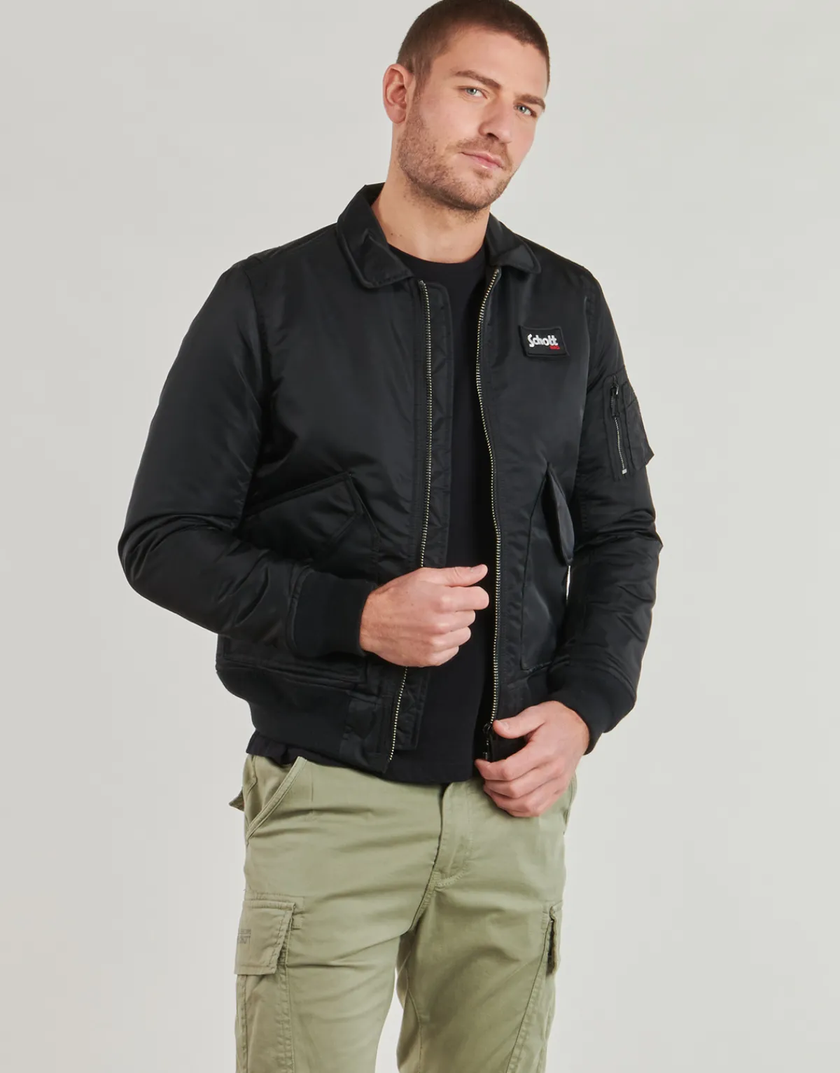 Schott 210-100-RS-Homme Vestes