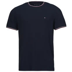 Tommy Hilfiger RWB TIPPED COLLAR TEE-Homme T-Shirts & Polos