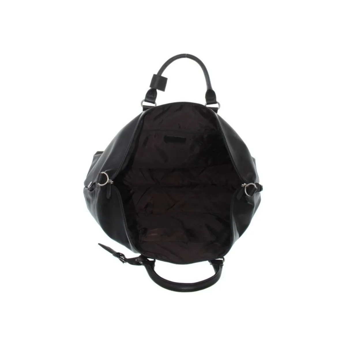 Hexagona Sac de voyage en cuir ref 33930 foncé-Homme Sacs De Voyage