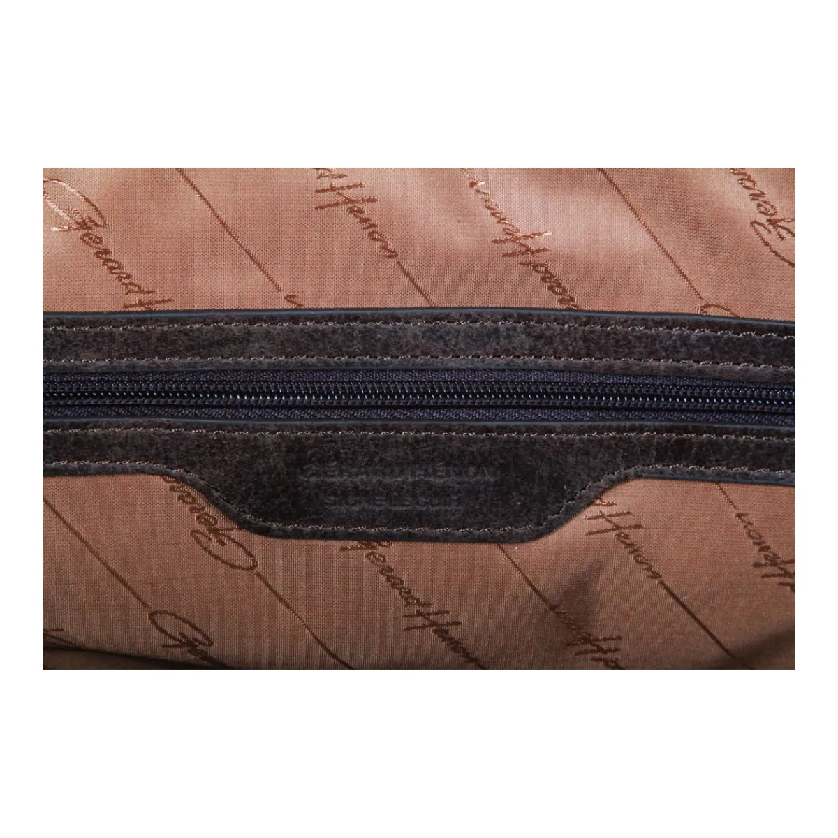 Gerard Henon Sac De Voyage Trolley Outland Cuir De Vachette Vieilli GH 8391-Homme Sacs De Voyage