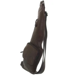 Hexagona Sacoche asymétrique en cuir Ref 48001 Mar-Homme Besaces / Sacs Bandoulière