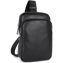 LANCASTER Sacoche bandouliere Ref 66358 21*14*4 cm-Homme Pochettes / Sacoches