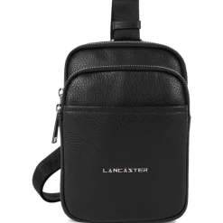 LANCASTER Sacoche homme Ref 66357 21*14*4 cm-Homme Pochettes / Sacoches