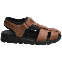 Mephisto Sandales en cuir / textile TOREN-Homme Sandales Et Nu-Pieds