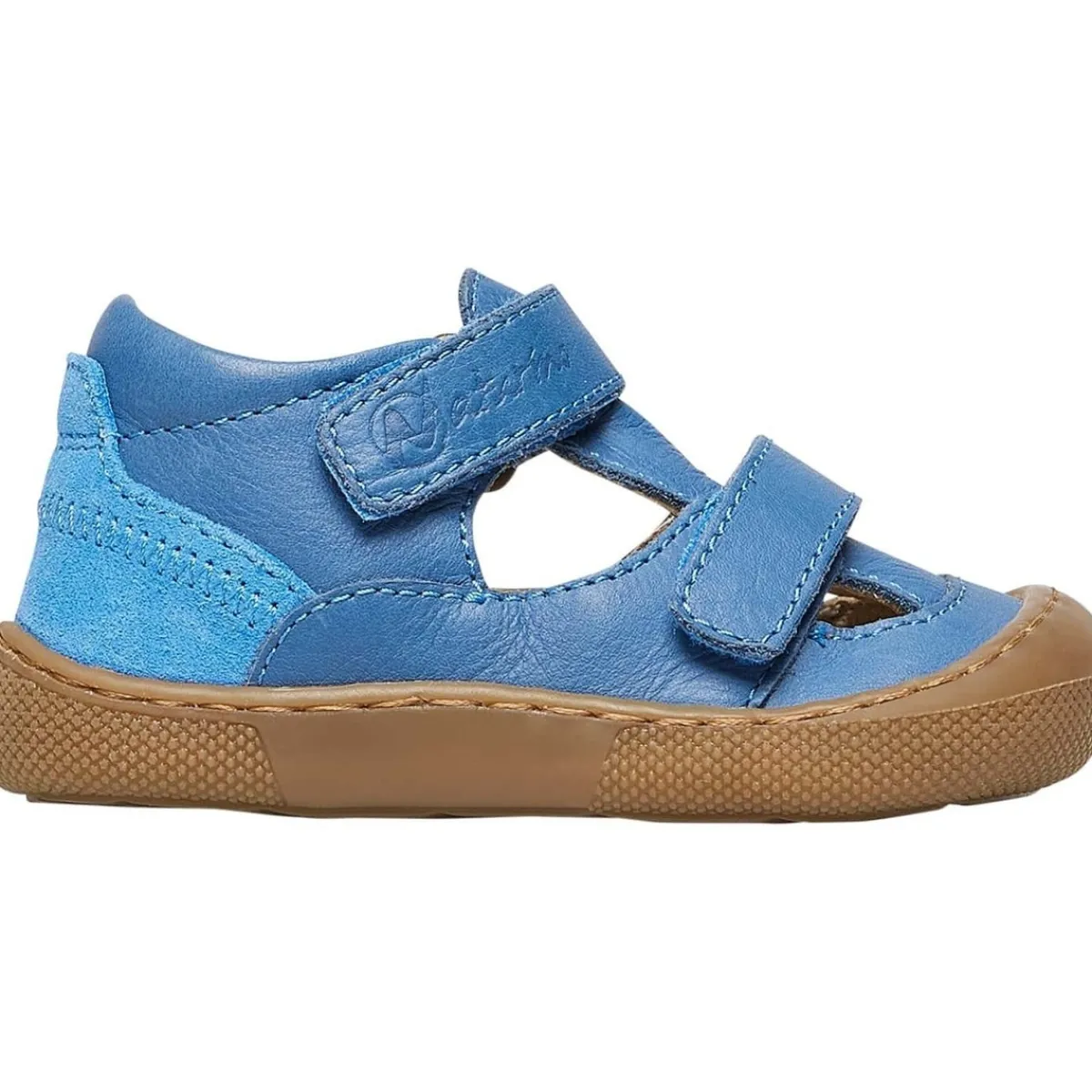 Naturino Sandales semi-ouvertes en cuir IRTYS-Homme Sandales Et Nu-Pieds