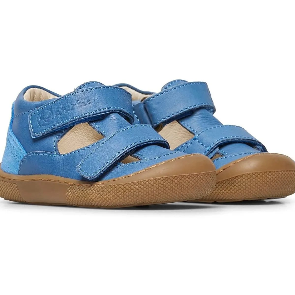 Naturino Sandales semi-ouvertes en cuir IRTYS-Homme Sandales Et Nu-Pieds