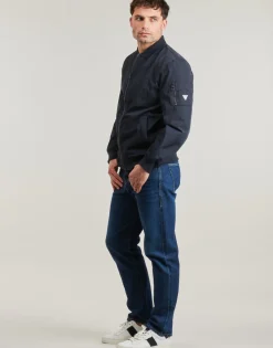 Guess SATIN BOMBER-Homme Vestes