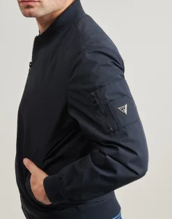 Guess SATIN BOMBER-Homme Vestes