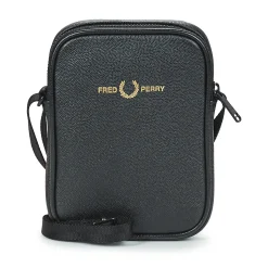 Fred Perry SCOTCHGRAIN LEATHER SIDE BAG-Homme Pochettes / Sacoches