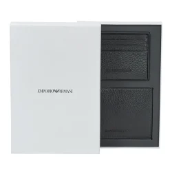 Emporio Armani SET 2 PEZZI-Homme Portefeuilles / Porte-Monnaie