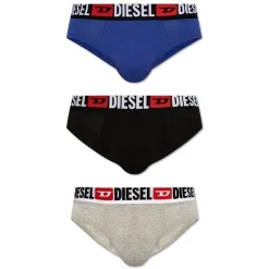 Diesel 00SH05 0DDAI - 3PACK-E7082 - 3 BLACK-Homme Sport Indoor