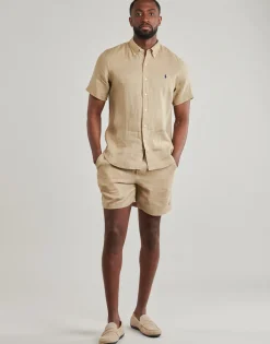 Polo Ralph Lauren SHORT EN LIN-Homme Shorts & Bermudas