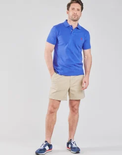 Polo Ralph Lauren SHORT "PREPSTER" EN CHINO LEGER AVEC CORDON DE SERAGE-Homme Shorts & Bermudas