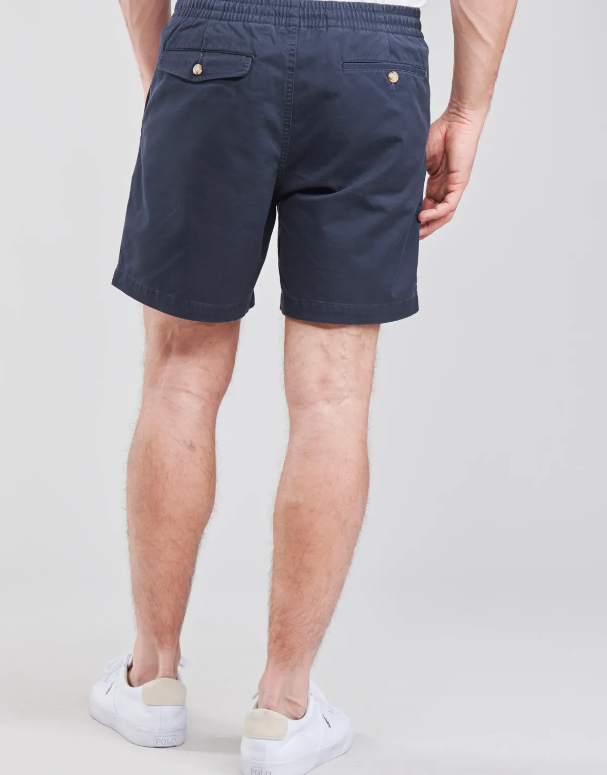 Polo Ralph Lauren SHORT "PREPSTER" EN CHINO LEGER AVEC CORDON DE SERAGE-Homme Shorts & Bermudas
