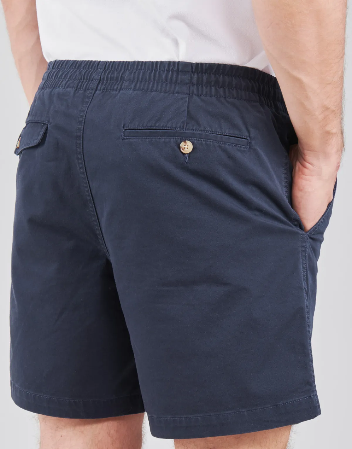 Polo Ralph Lauren SHORT "PREPSTER" EN CHINO LEGER AVEC CORDON DE SERAGE-Homme Shorts & Bermudas