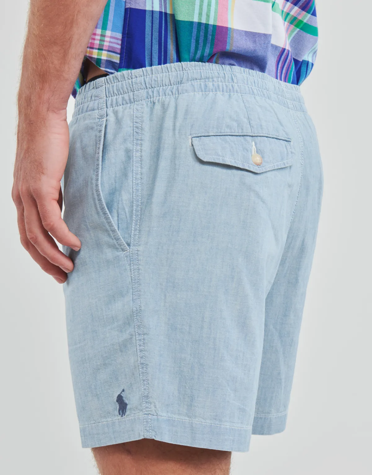 Polo Ralph Lauren SHORT "PREPSTER" EN CHINO LEGER AVEC CORDON DE SERAGE-Homme Shorts & Bermudas