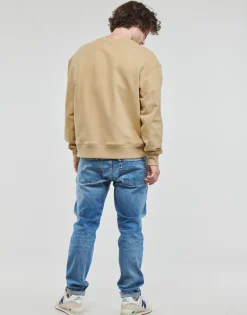 Calvin Klein Jeans SHRUNKEN BADGE CREW NECK-Homme Sweats & Polaires|Sweats & Polaires