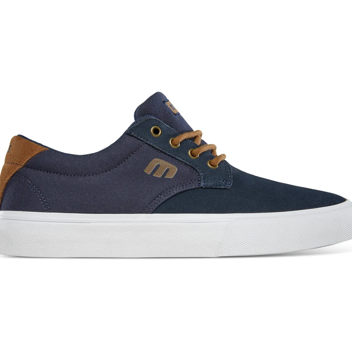 Etnies SINGLETON VULC XLT NAVY BROWN WHITE-Homme Skate