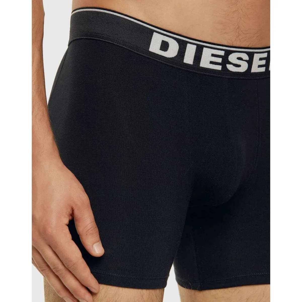 Diesel 00SKME 0JKKB - 3 PACK-E4101 BLACK-Homme Sport Indoor