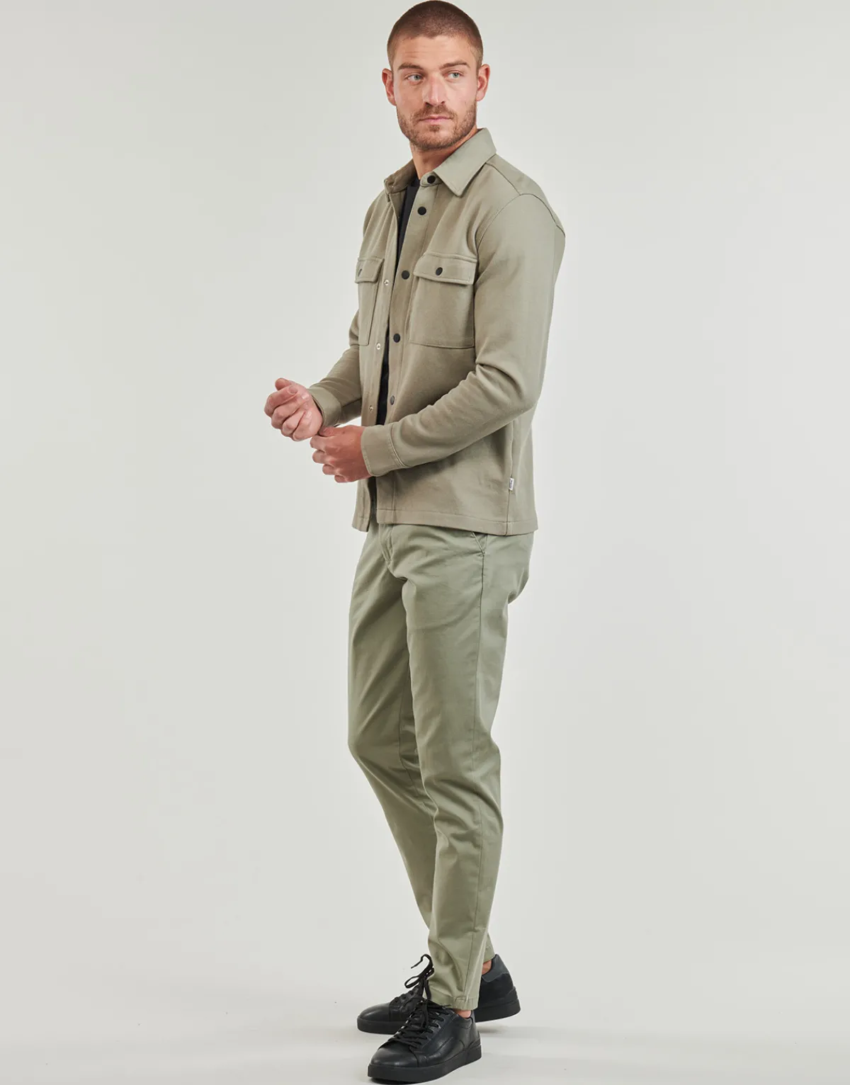 Selected SLHJACKIE SWEAT JACKET-Homme Vestes