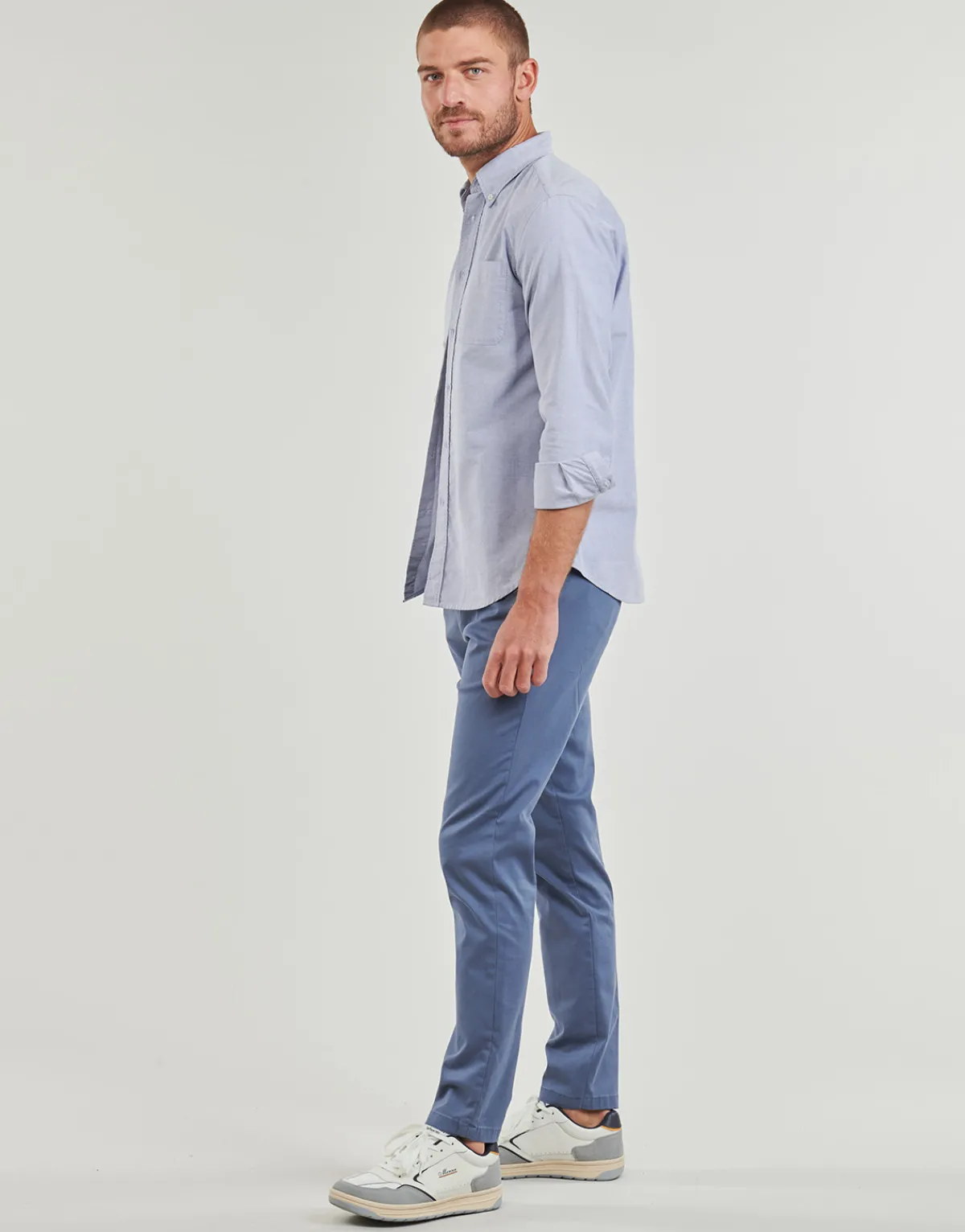 Selected SLHSLIM-NEW MILES 175 FLEXCHINO-Homme Pantalons