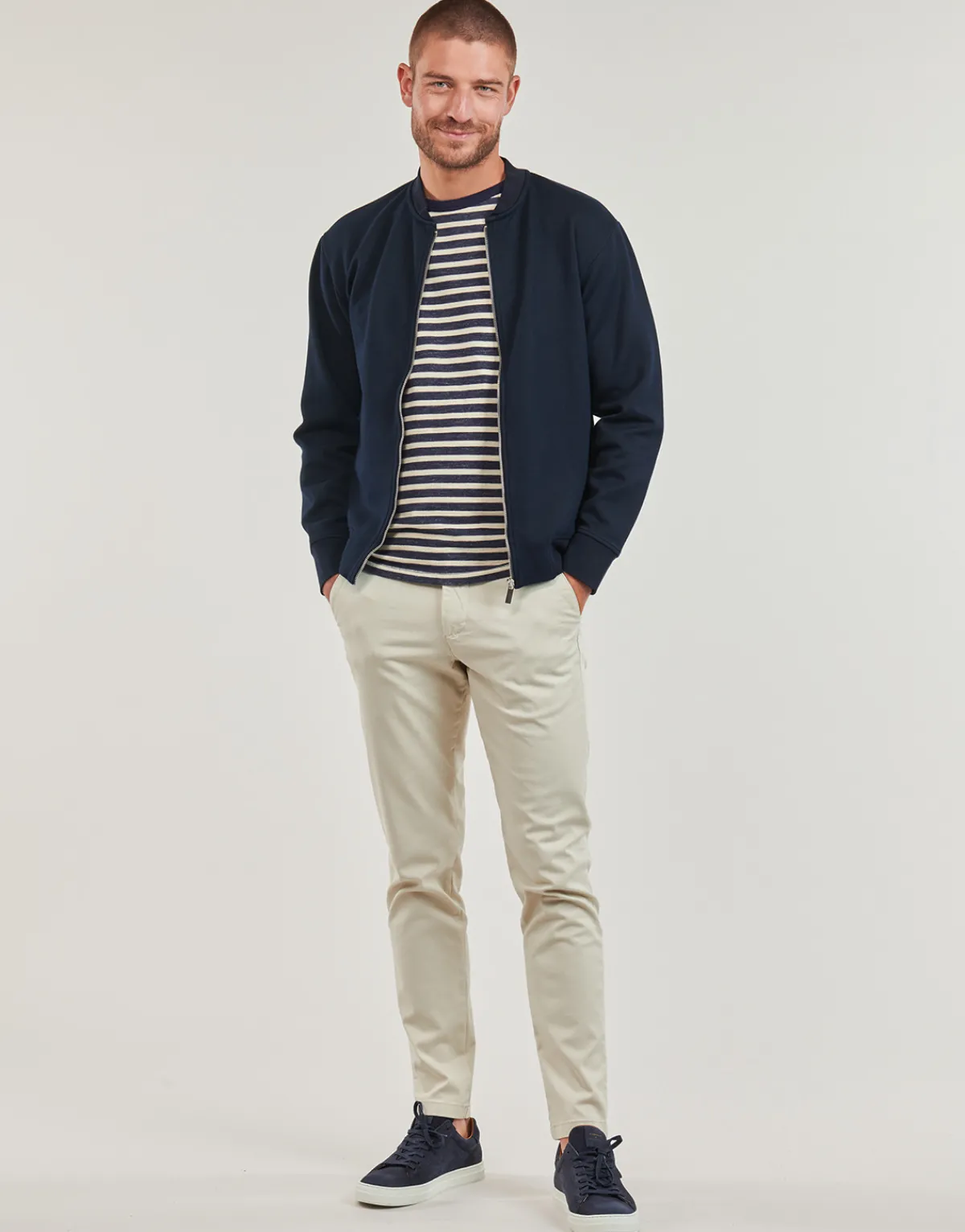 Selected SLHSLIM-NEW MILES 175 FLEXCHINO-Homme Pantalons
