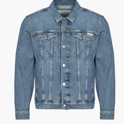 Calvin Klein Jeans SLIM DENIM JACKET-Homme Vestes|Vestes