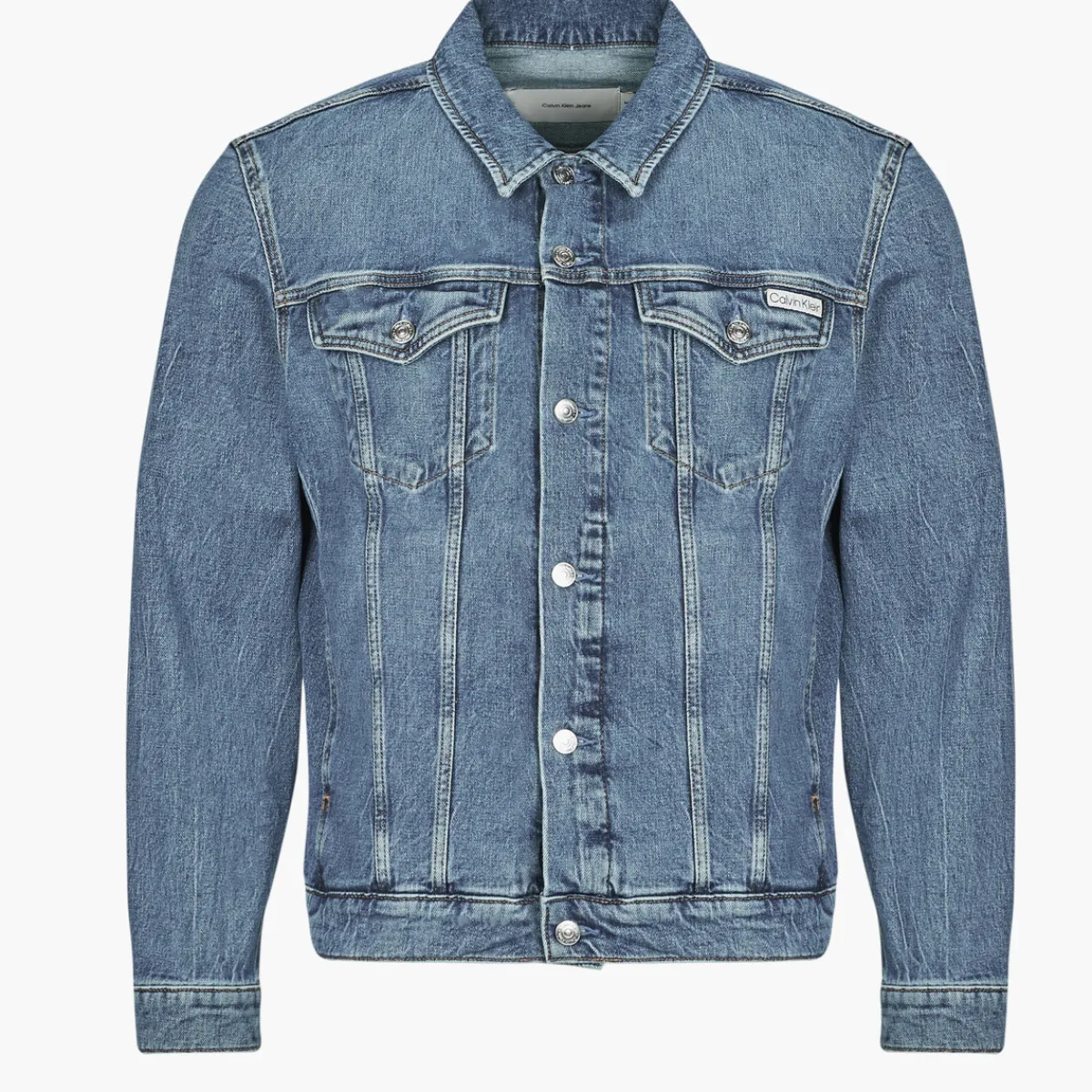 Calvin Klein Jeans SLIM DENIM JACKET-Homme Vestes|Vestes