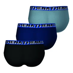 Athena Slips, lot de 3, en coton confort-Homme Slips
