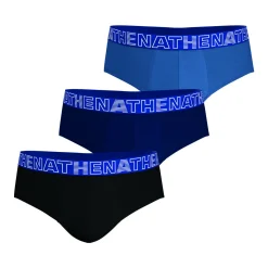 Athena Slips, lot de 3, en coton confort-Homme Slips