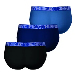 Athena Slips, lot de 3, en coton confort-Homme Slips