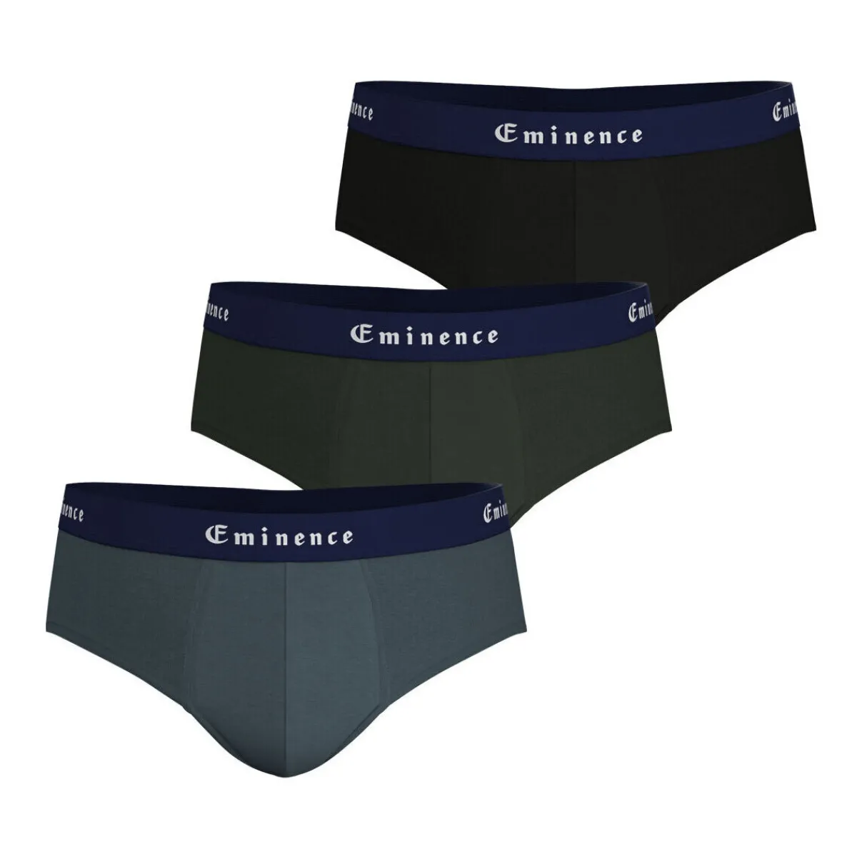 Eminence Slips, lot de 3, Fait en France-Homme Slips