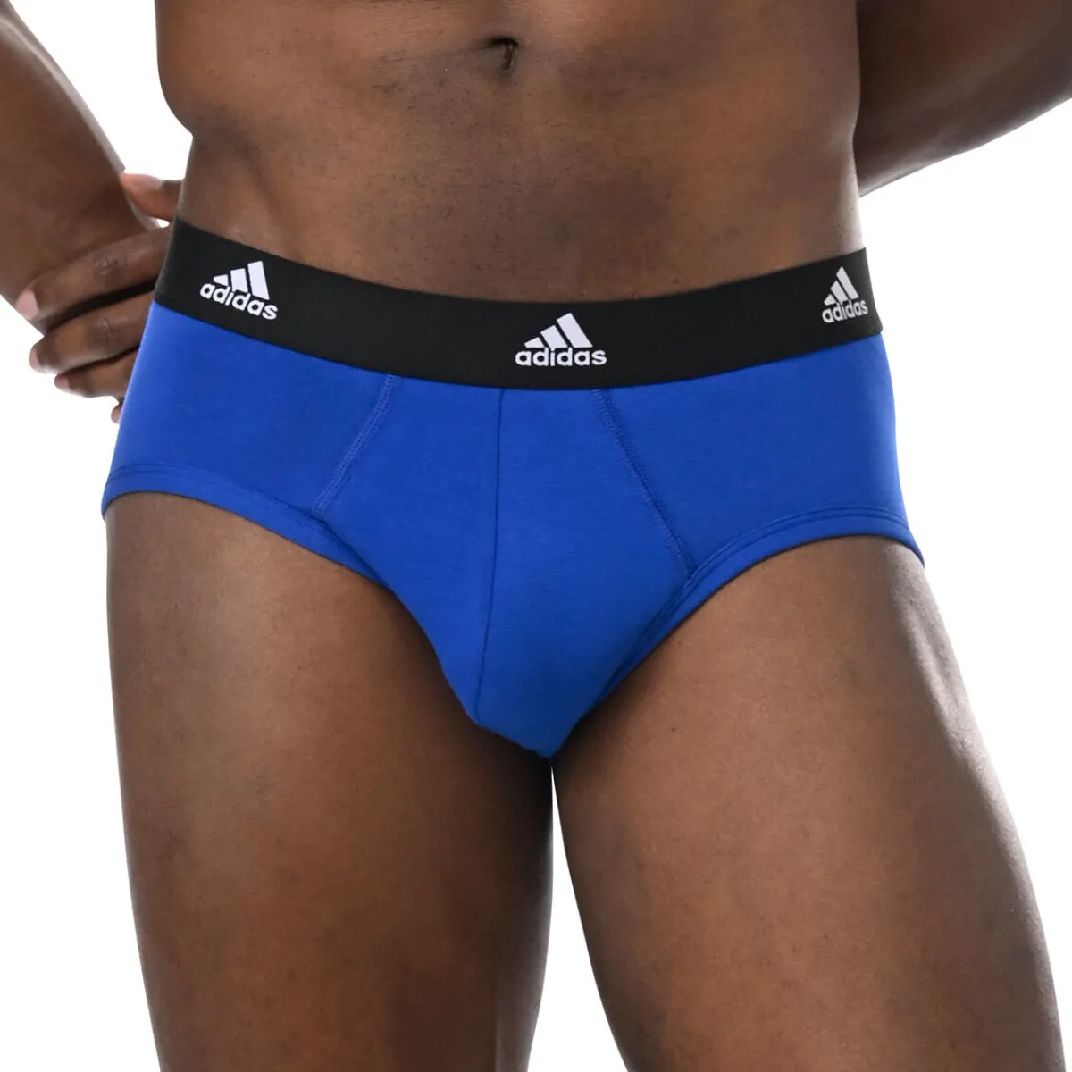 adidas Slips, lot de 3, active flex coton-Homme Slips