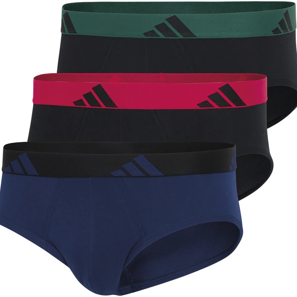 adidas Slips, lot de 3, ACTIVE FLEX COTTON-Homme Slips
