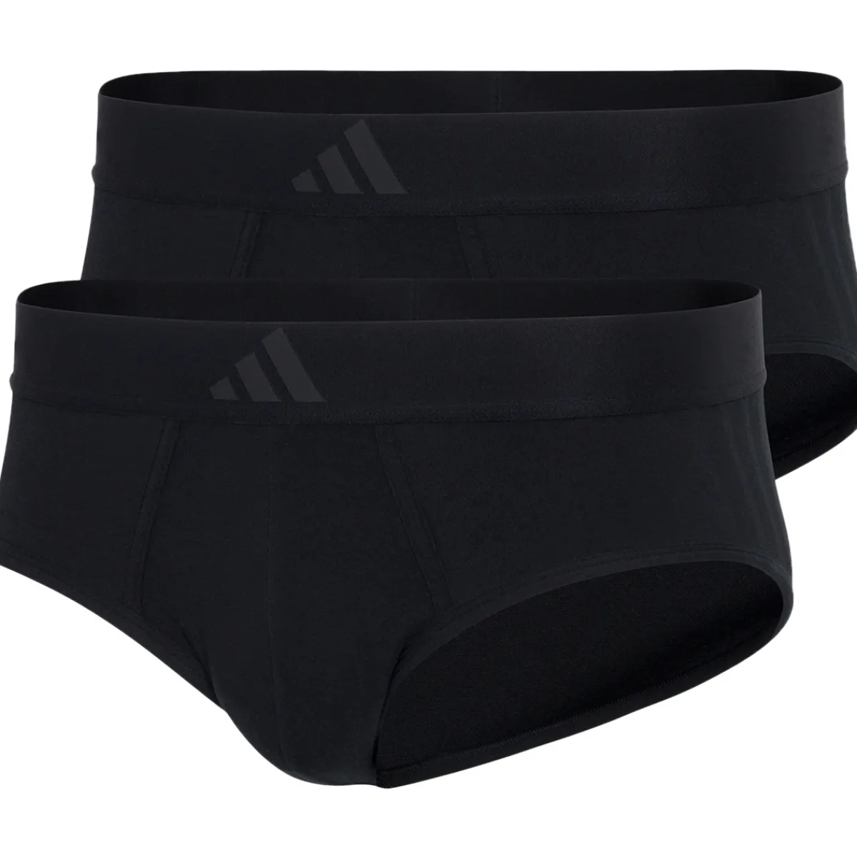adidas Slips, lot de 2, ACTIVE FLEX COTTON 3 STRIPES-Homme Slips