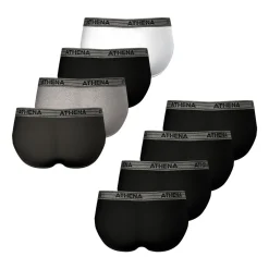 Athena Slips, lot de 8, ECO PACK-Homme Slips