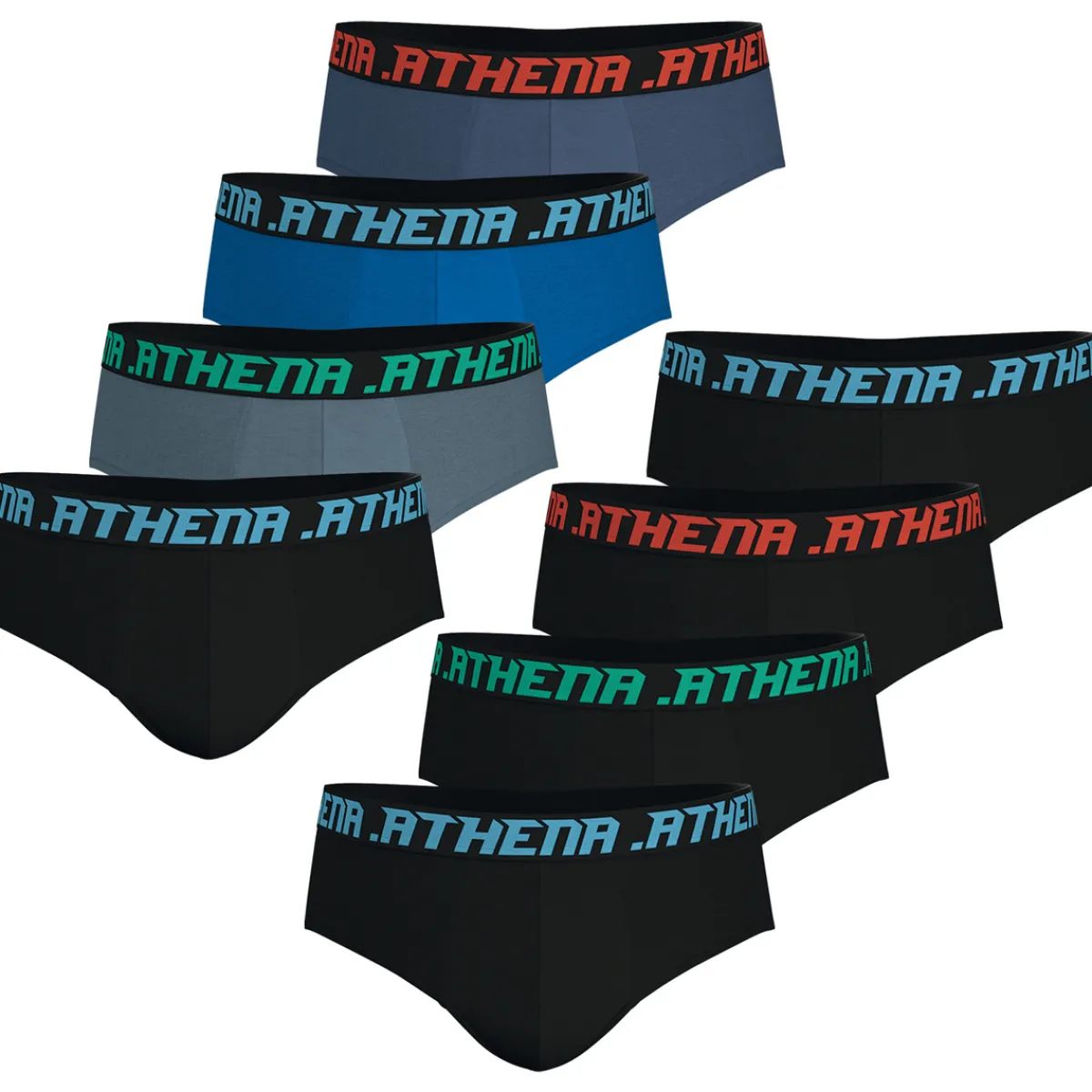 Athena Slips, lot de 8, MY PETITS PRIX-Homme Slips