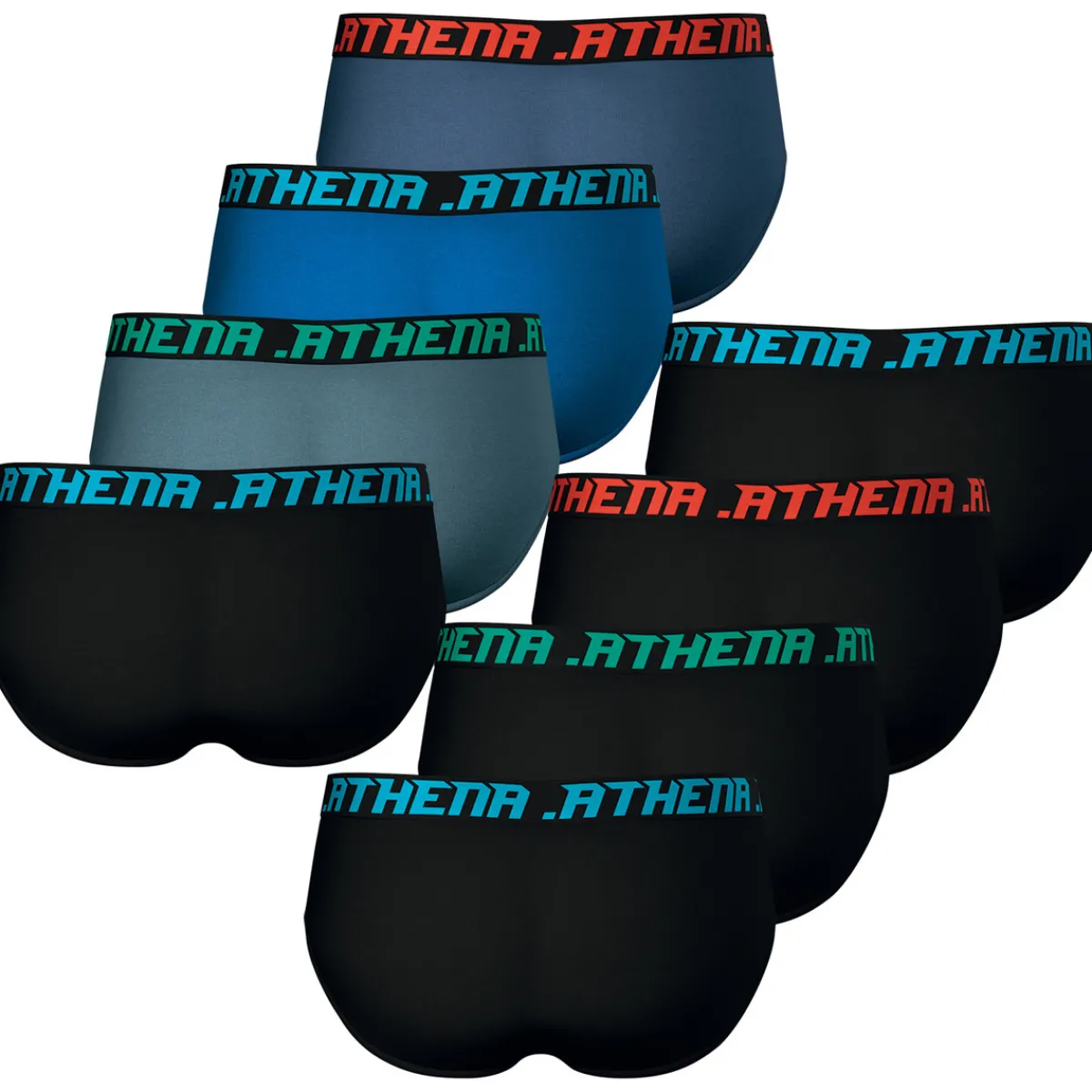 Athena Slips, lot de 8, MY PETITS PRIX-Homme Slips