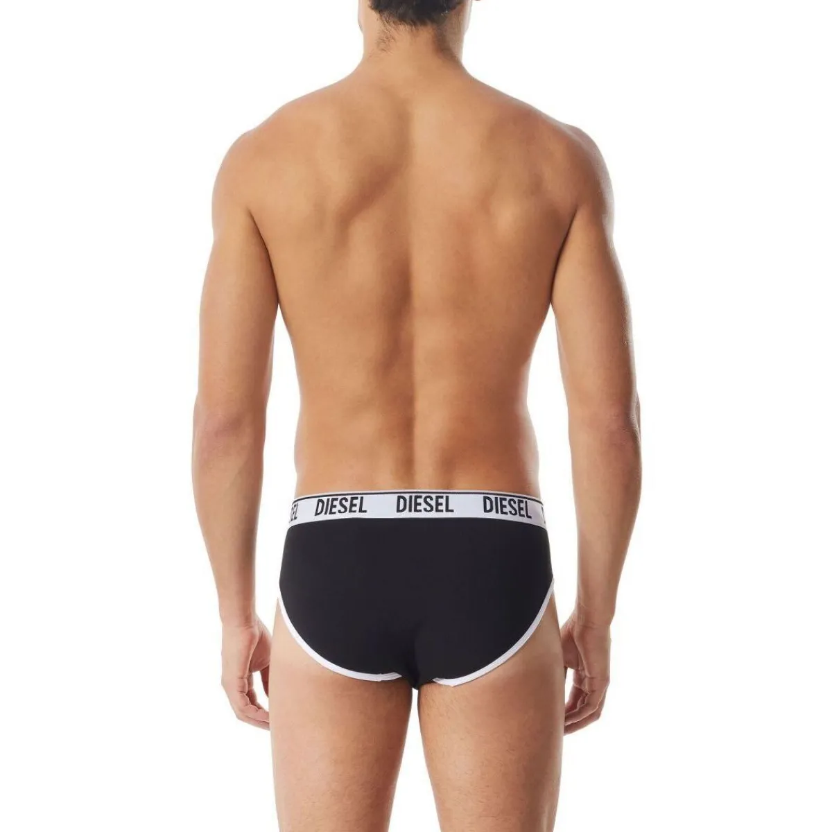 Diesel 00S6NX 0SFAC - 2 PACK-2 BLACK-Homme Sport Indoor