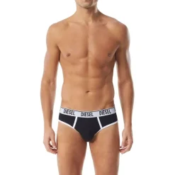 Diesel 00S6NX 0SFAC - 2 PACK-2 BLACK-Homme Sport Indoor