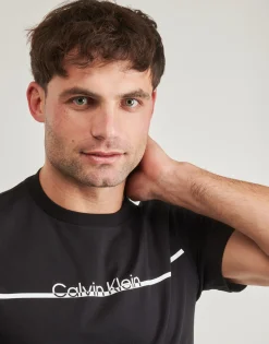 Calvin Klein Jeans SPLIT LINE LOGO T-SHIRT-Homme T-Shirts & Polos