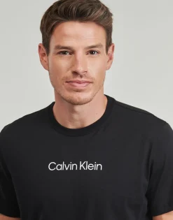 Calvin Klein Jeans SS STANDARD LOGO 30S CREWNK TEE-Homme T-Shirts & Polos