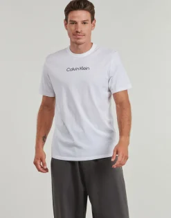Calvin Klein Jeans SS STANDARD LOGO 30S CREWNK TEE-Homme T-Shirts & Polos