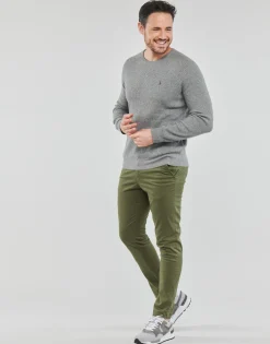 Polo Ralph Lauren S224SV07B-LS RIB CN-LONG SLEEVE-PULLOVER-Homme Pulls & Gilets